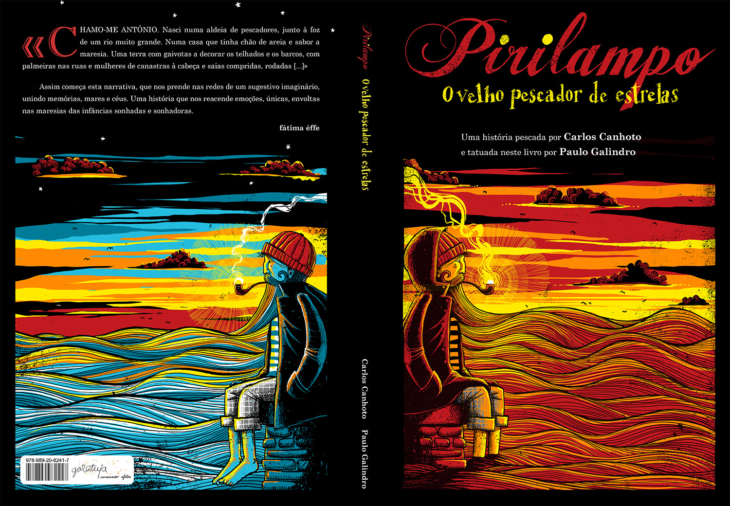 Pirilampo Capa PauloGalindro - Firefly: The old fisherman of stars